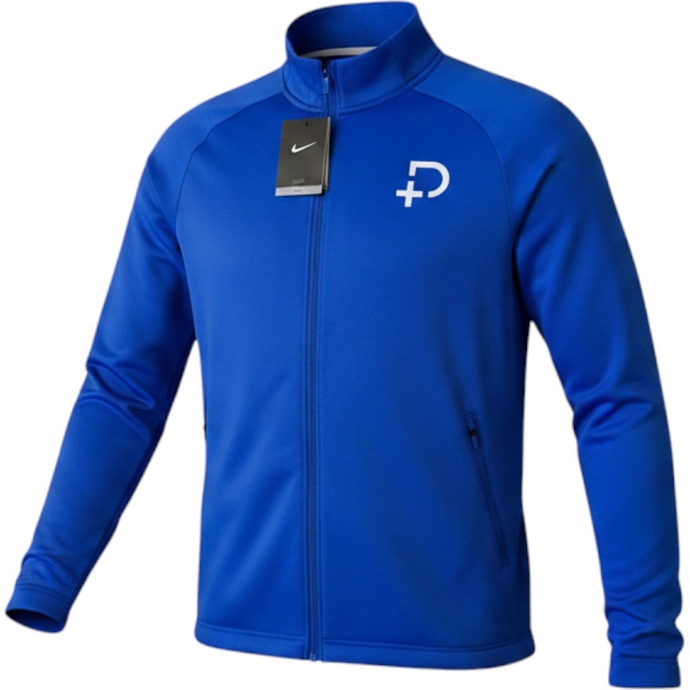 NEW WITH TAGS Nike Golf Mens Full Zip Fleece Jacket Royal Blue AH6418-480 XS